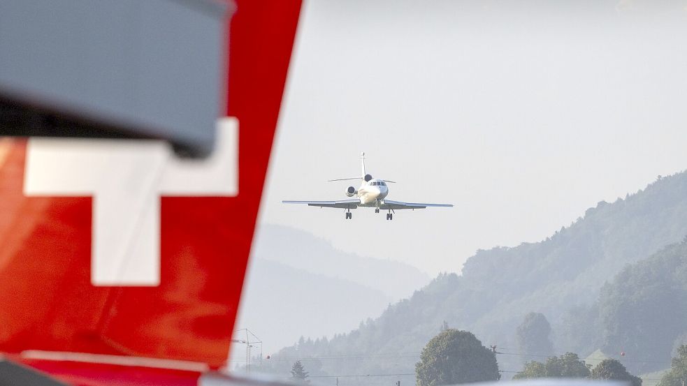 Wegen der USA-Reise hatte Parmelin einen ursprünglich für Freitag geplanten Auftritt in letzter Minute abgesagt. (Symbolbild) Foto: Peter Schneider/KEYSTONE/dpa