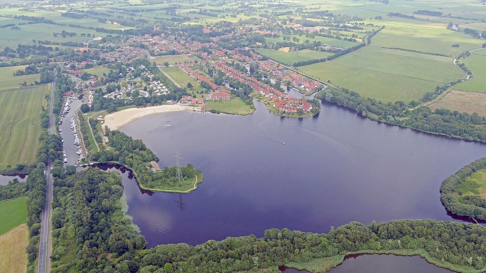 Ein Meerblick auf das Timmeler Meer. Foto: Bernd Heiken