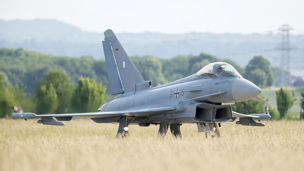 Eurofighter sind bereits jetzt im polnischen Luftraum im Einsatz Foto: Christoph Reichwein