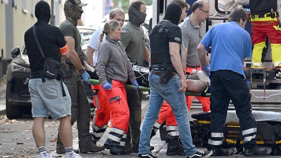 Der bei seiner Festnahme verletzte Schüler wird im Krankenhaus bewacht. (Archivbild) Foto: Federico Gambarini
