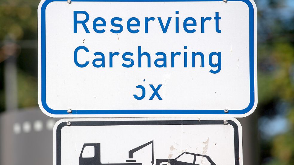 Für das Carsharing gibt es feste Standorte. Foto: DPA