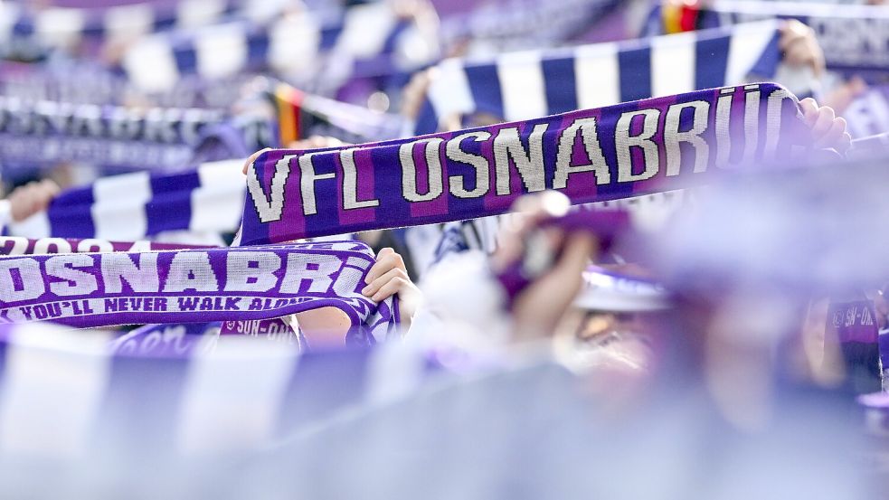 In der Kurve ein Thema beim Spiel gegen Rostock: Der Vandalismus vor dem Spiel gegen Havelse. Foto: Michael Titgemeyer