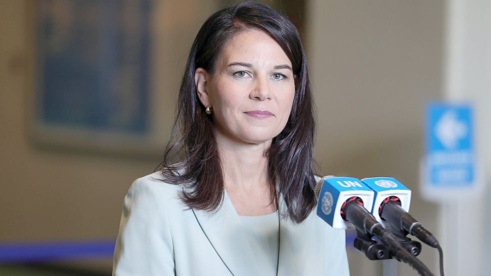 Im neuen Amt angekommen: Annalena Baerbock steht nun der Vollversammlung der Vereinten Nationen vor. Foto: IMAGO/Luiz Rampelotto/Europanewswire