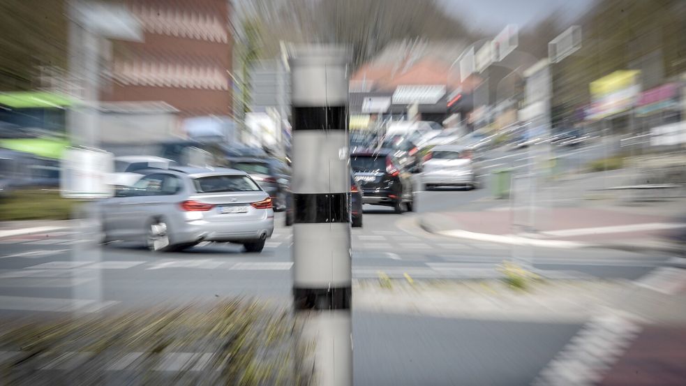 Die Pferdemarktkreuzung wird von zahlreichen Autos befahren. Doch als einen Unfallschwerpunkt würde die Polizei Aurich die Kreuzung nicht bezeichnen. Foto: Archiv