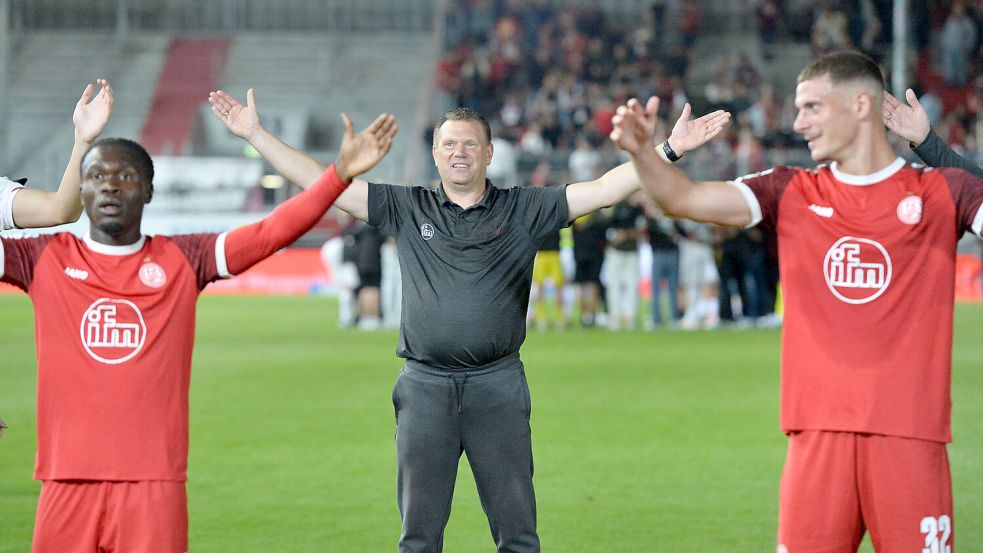 Seit November 2024 Trainer bei Rot-Weiss Essen: Uwe Koschinat. Foto: imago/Funke Foto Services
