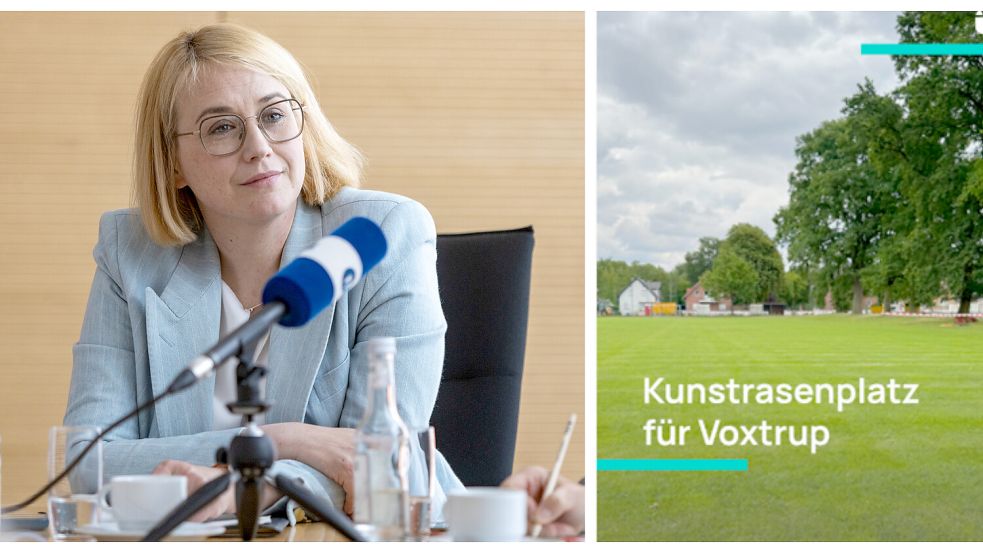 Katharina Pötter hat auf Social-Media über die Kunstrasenplätze für die Sportvereine gesprochen. Das gefiel nicht jedem im Stadtrat Osnabrücks. Foto: Benjamin Beutler/Stadt OS/Stegmann