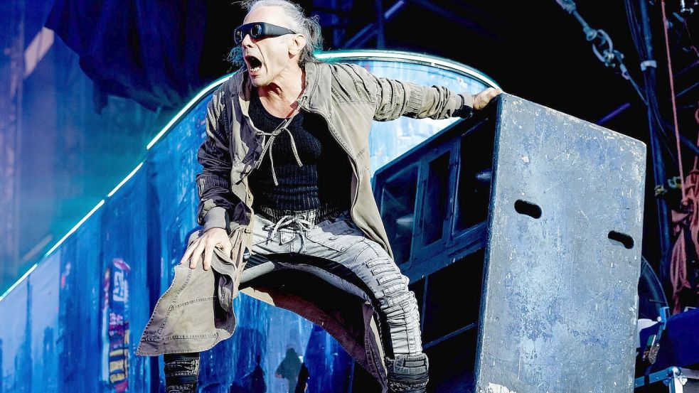Iron Maiden spielen 2026 ein einziges Stadionkonzert in Deutschland - nämlich in Hannover. (Archivbild) Foto: Axel Heimken