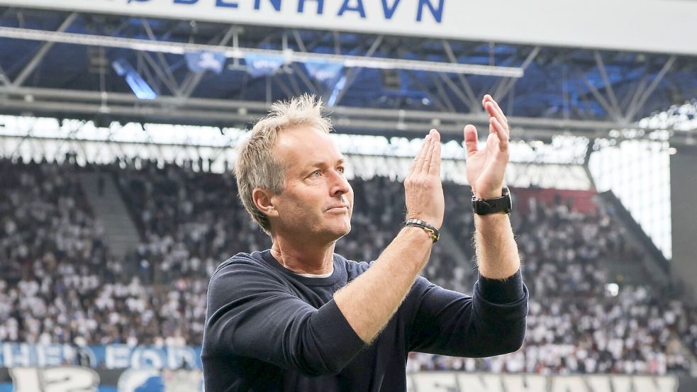 Zurück in der Heimat als neuer Coach von Bayer Leverkusen: Kasper Hjulmand Foto: Christian Charisius