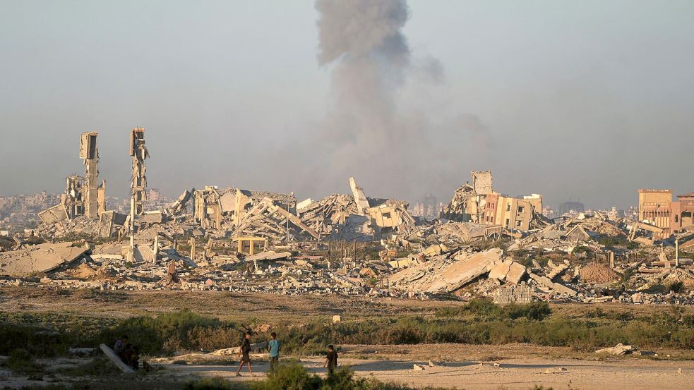 Der Krieg im Gazastreifen dauert bereits seit fast zwei Jahren an. (Archivbild) Foto: Abdel Kareem Hana/AP/dpa