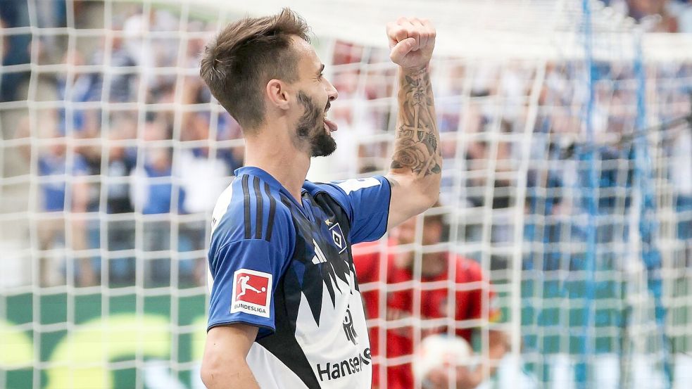 Zählte zu den auffälligsten Hamburgern: Fabio Vieira. Foto: Christian Charisius