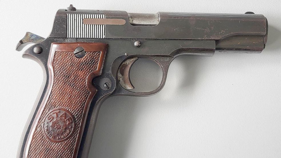 Diese Waffe wurde sichergestellt. Foto: Bundespolizei