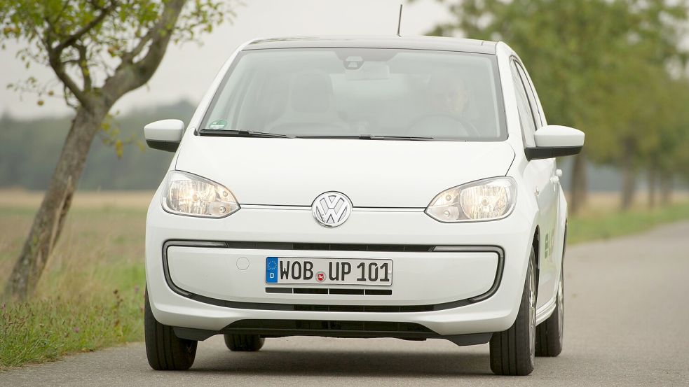 Der VW E-Up kam 2011 auf den deutschen Markt. Im Oktober 2023 wurde seine Produktion eingestellt. Foto: DPA