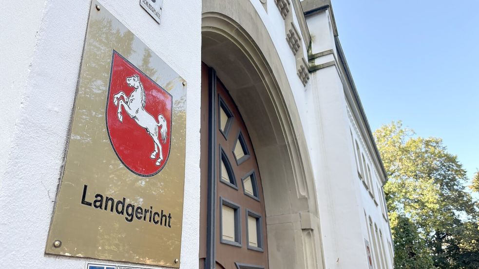 Der 25-jährige Leezdorfer musste sich vor der 1. Großen Jugendkammer des Landgerichts Aurich verantworten. Foto: Thomas Dirks
