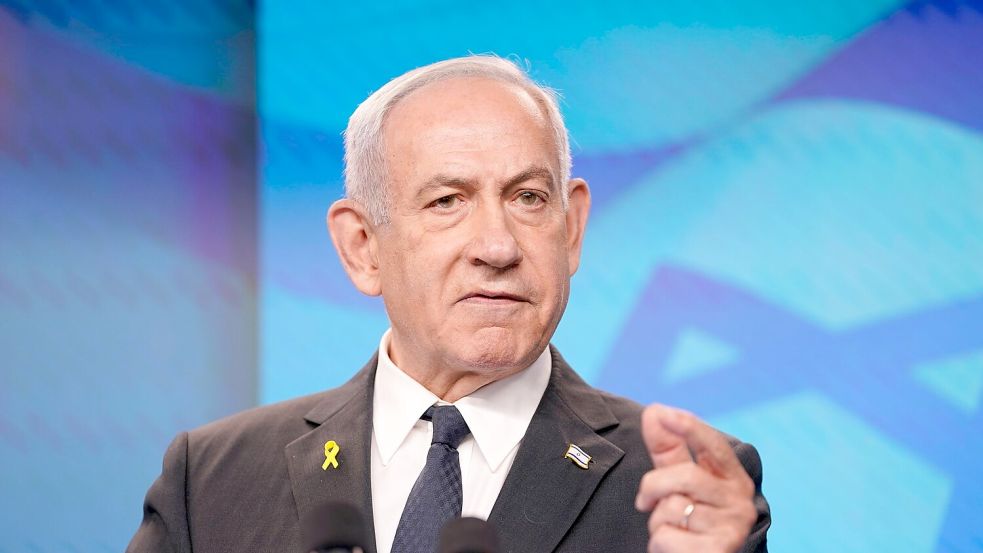 Der israelische Ministerpräsident Benjamin Netanjahu fordert Schutz für die religiöse Minderheit der Drusen in Syrien. (Archivbild) Foto: Nathan Howard/Pool Reuters/AP/dp