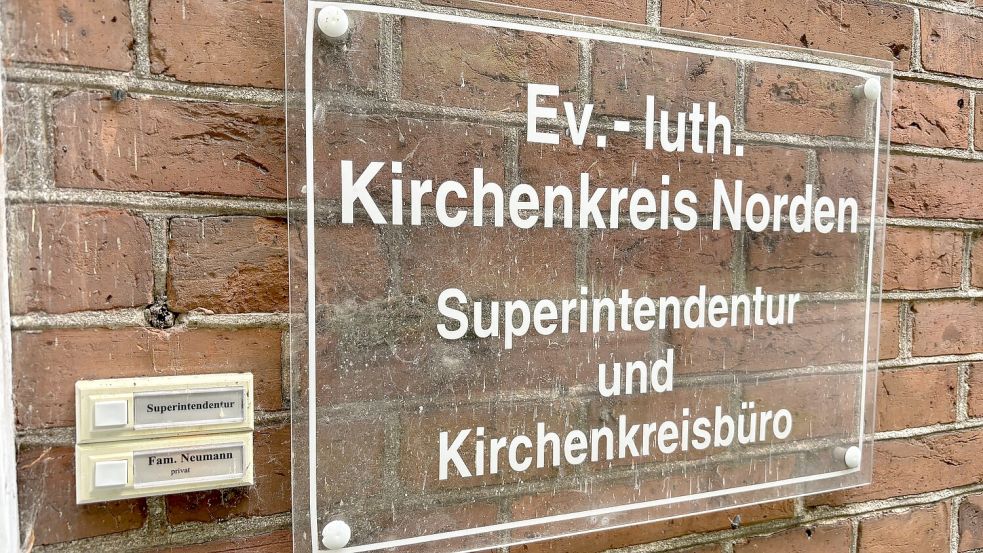 Die Zentrale des Kirchenkreises Norden: Ihre Superintendentur befindet sich Am Markt 63 in Norden. Foto: Thomas Dirks