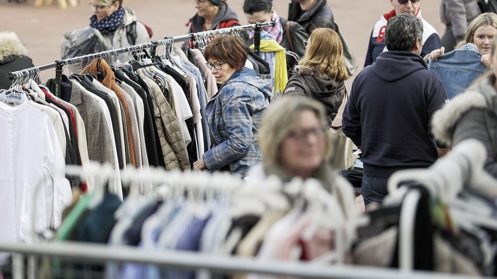 Im Frühjahr war der Osnabrücker Nachtflohmarkt ausgefallen. Und was ist mit dem im Herbst? Der hätte, der Tradition nach, am 6. September stattfinden müssen. Foto: David Ebener