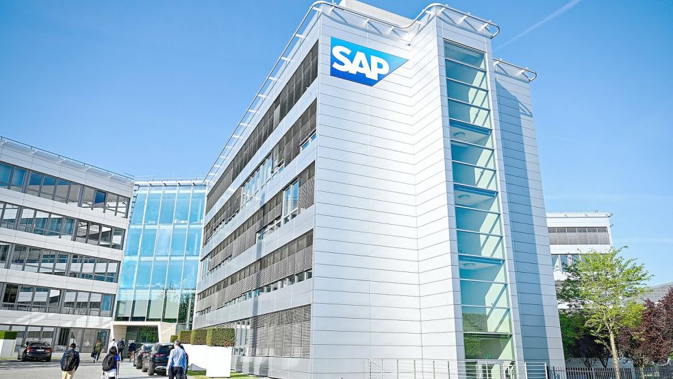 Der deutsche Konzern SAP ist vor allem für seine Software zur Unternehmenssteuerung (ERP) bekannt. (Archivbild) Foto: Uwe Anspach