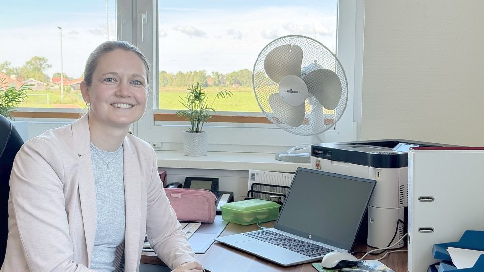 Britta Matzk ist die neue Rektorin der Grundschule Wiegboldsbur. Foto: Holger Janssen