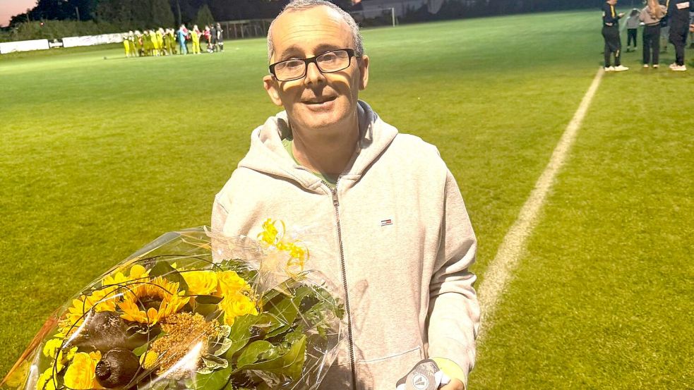 Würdig beim SC Lüstringen verabschiedet: Alvaro Vicente geht in den Ruhestand Foto: SC Lüstringen