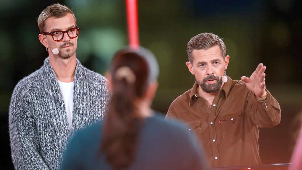 Das ProSieben-Show "Ein sehr gutes Quiz (mit hoher Gewinnsumme)" mit Joko und Klaas wurde in Duisburg produziert. Foto: dpa/Christoph Reichwein