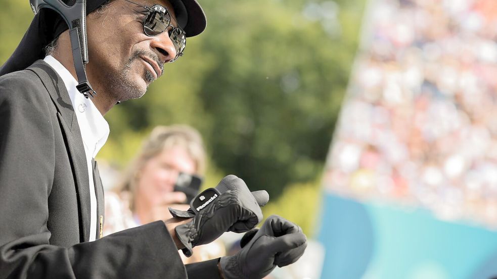 Snoop Dogg begeisterte die Fans mit seinen Auftritten in Paris. Foto: Rolf Vennenbernd