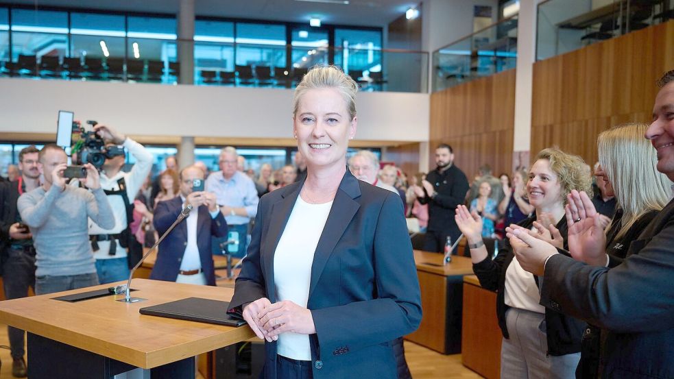In Gelsenkirchen siegte die SPD-Politikerin Andrea Henze über den AfD-Herausforderer. Foto: Bernd Thissen