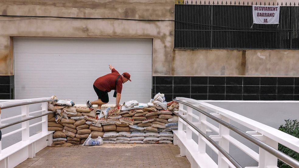 Ein Ex-Hurrikan zog über den Atlantik und setzte Teile Spaniens unter Wasser. Foto: Rober Solsona