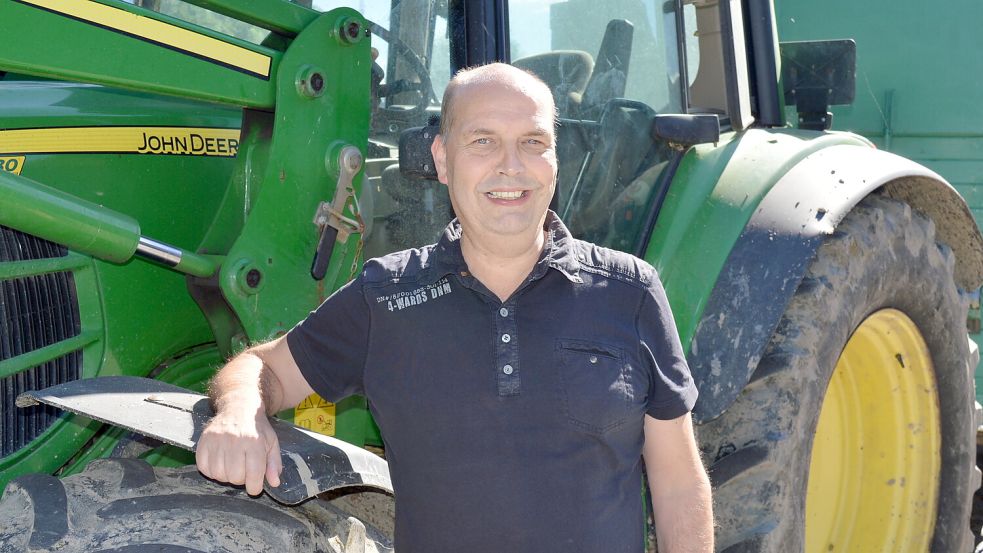 Manfred Tannen aus Bensersiel ist Präsident des Landwirtschaftlichen Hauptvereins (LHV) für Ostfriesland. Foto: LHV