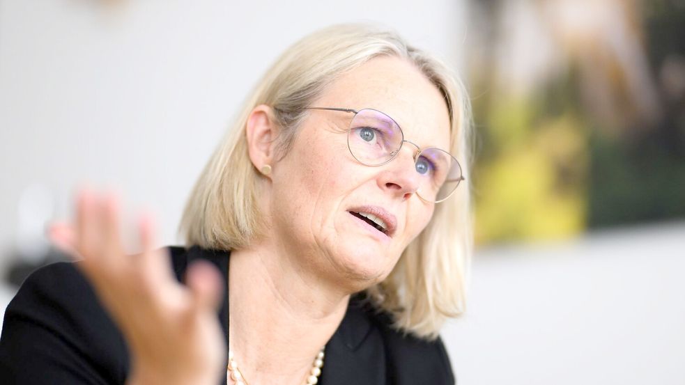 Ex-Bildungsministerin Anja Karliczek (CDU) ist seit Mai Vorsitzende des Tourismusausschusses im Bundestag. (Archivbild) Foto: Julian Stratenschulte