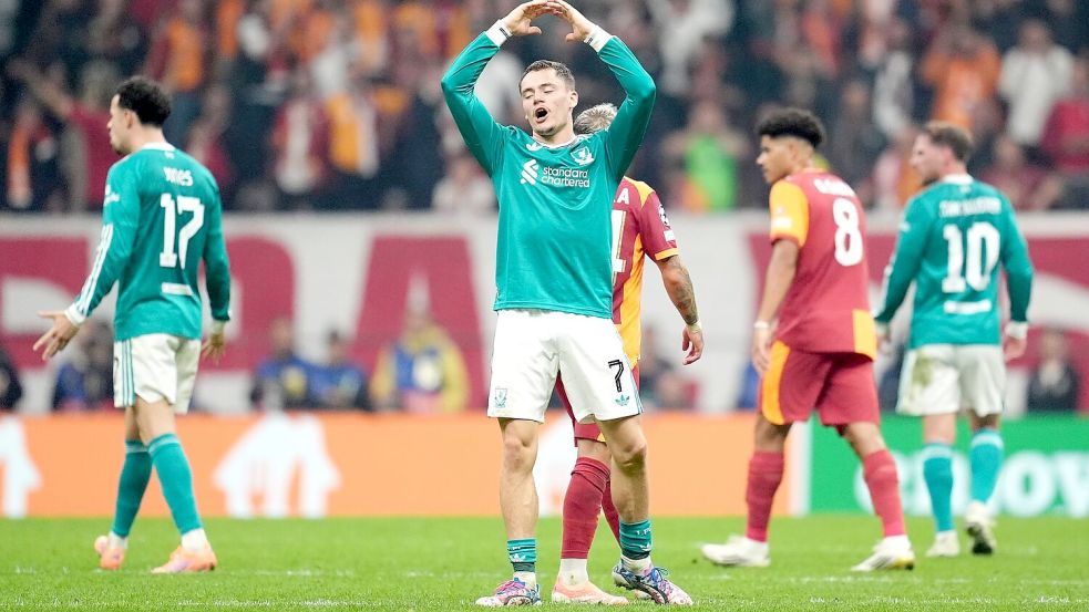 Bisher noch ohne Tor für den FC Liverpool: Florian Wirtz. Foto: Adam Davy