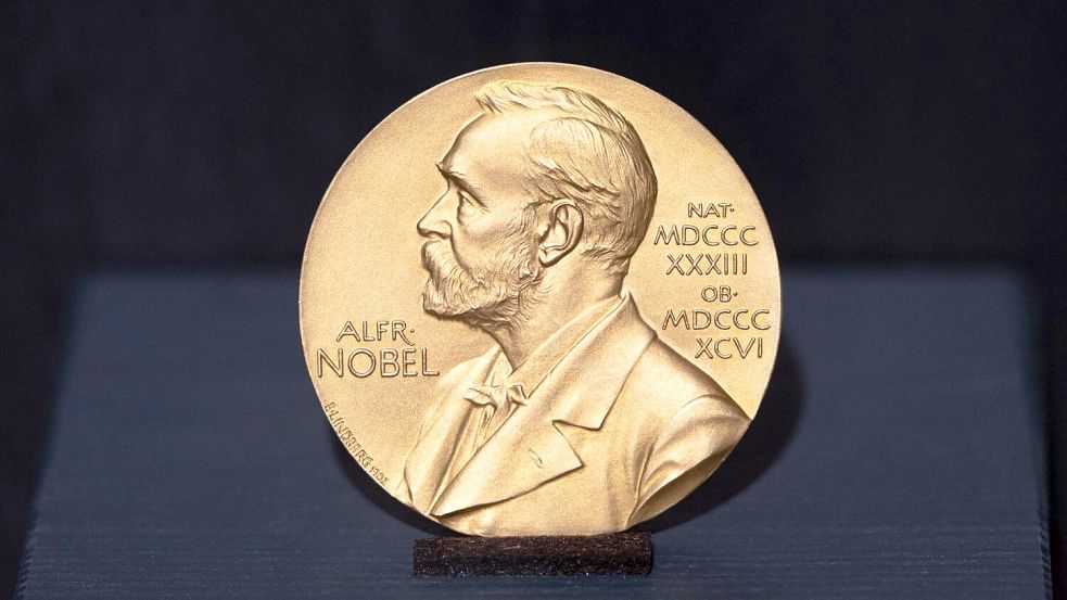 Die Nobelmedaille des deutschen Schriftstellers Günter Grass. (Archivbild) Foto: Daniel Reinhardt