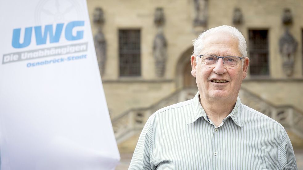 Wulf-Siegmar Mierke sitzt seit 19 Jahren für die UWG im Stadtrat. Die Unabhängige Wählergemeinschaft ist vor 25 Jahren gegründet worden. Foto: Swaantje Hehmann