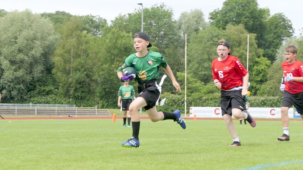 Die „Ducklinge“ sind das sportliche Aushängeschild der Eastfrisian Ducks. Die Mannschaft erreichte in diesem Jahr das Endturnier um die Nordeutsche Meisterschaft.Fotos: privat