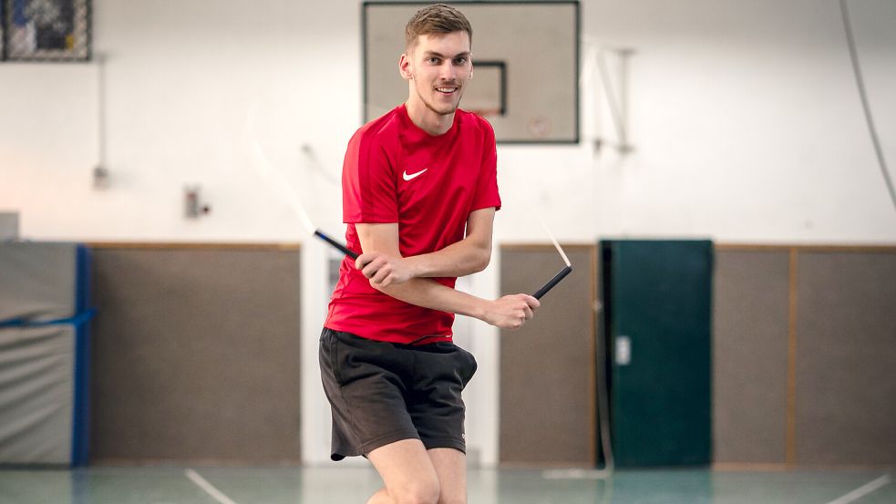 Der 21-Jährige aus Heisfelde ist längst mehr als nur ein talentierter Rope Skipper: Er ist das Herzstück einer Sportgemeinschaft. Foto: privat
