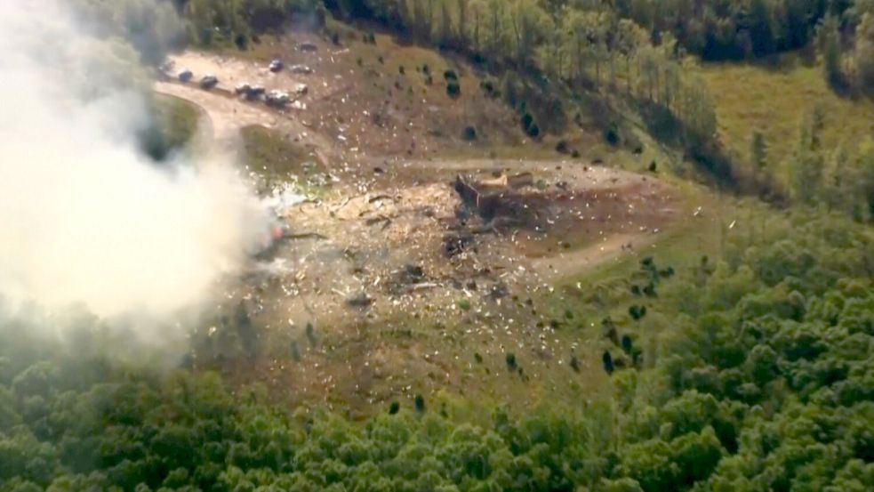 Bei der Explosion hat es Todesopfer gegeben. Foto: Uncredited/WTVF-TV/AP/dpa