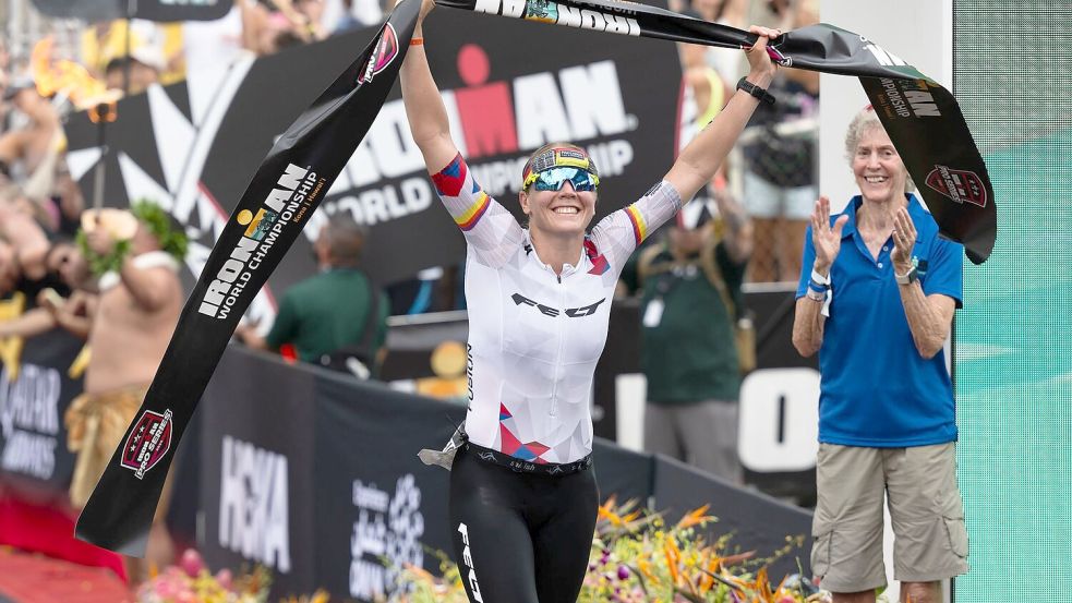 Die Norwegerin Solveig Løvseth holte sich überraschend den Sieg auf Hawaii. Foto: BEAUTIFUL SPORTS/Hilger/BEAUTIFU
