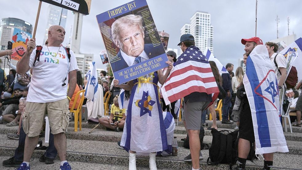 Trump wird für seinen Friedensplan im Gaza-Krieg von vielen gefeiert. Foto: Oded Balilty/AP/dpa