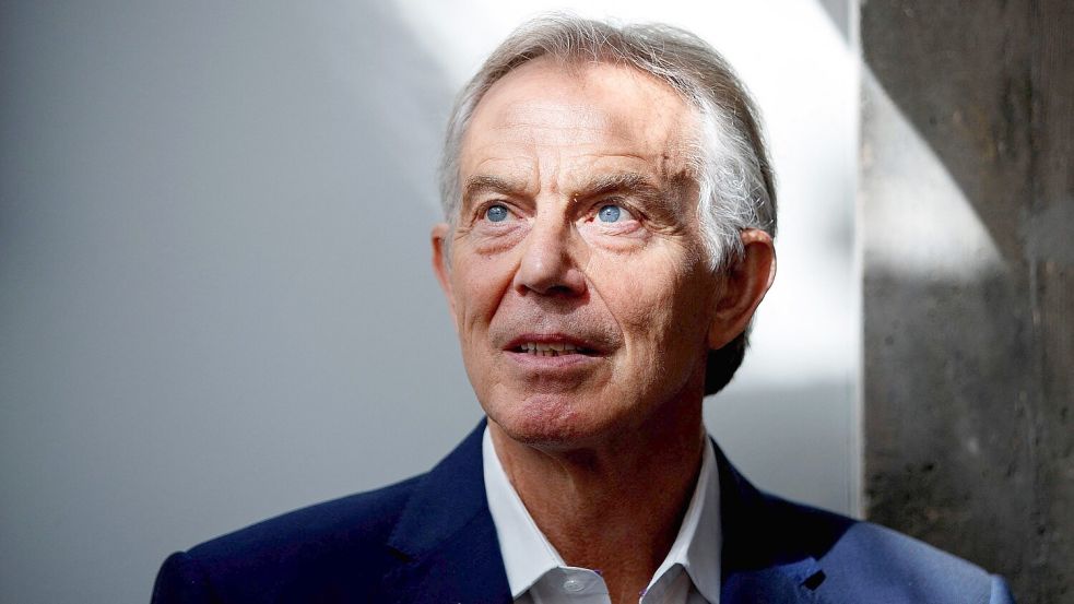 Die einen halten Tony Blair für eine Galionsfigur des Friedens, die anderen für einen Kriegstreiber. Foto: AFP/Tolga Akmen