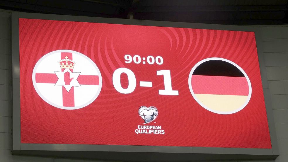 Das Ergebnis war das Beste und Wichtigste aus deutscher Sicht in Belfast. Foto: Christian Charisius
