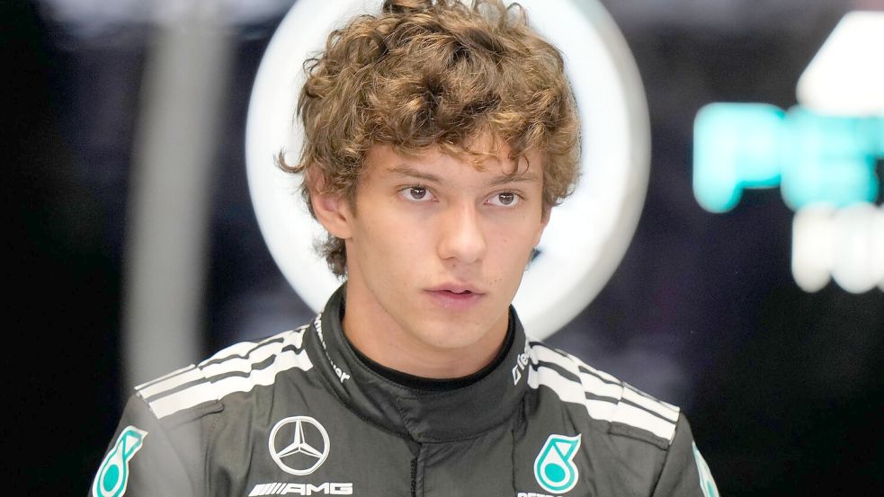 Der junge Italiener Kimi Antonelli erlebt eine Saison mit Rückschlägen, aber auch starken Ergebnissen. (Archivbild) Foto: Luca Bruno/AP/dpa