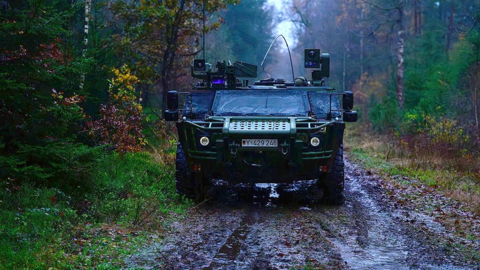 Ein Spähwagen vom Typ Fennek. (Symbolbild) Foto: Philipp Schulze