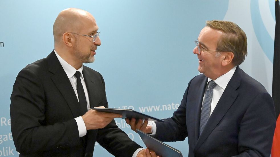 Die Ukraine und Deutschland wollen enger im Rüstungsbereich kooperieren. Foto: Ansgar Haase/dpa