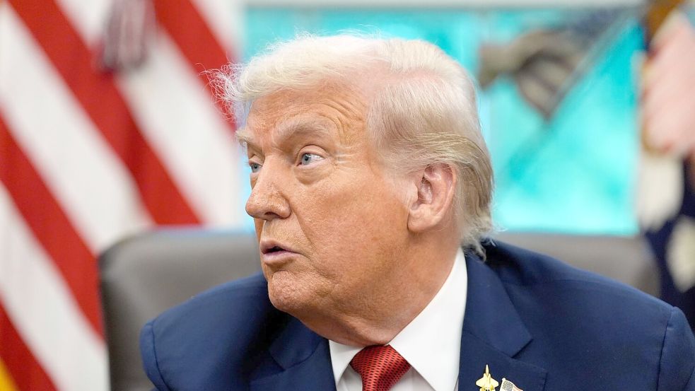 Trump will Drogenschmuggler auf dem Meer und an Land bekämpfen lassen. (Archivbild) Foto: Alex Brandon/AP/dpa