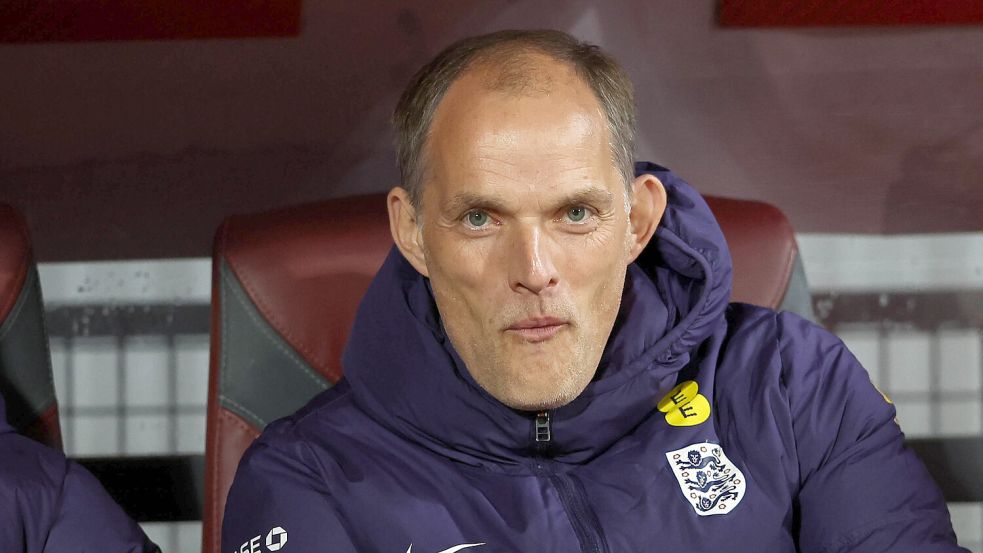 Freute sich ausgiebig nach der geschafften WM-Qualifikation mit England: Thomas Tuchel. Foto: IMAGO/ZUMA Press Wire