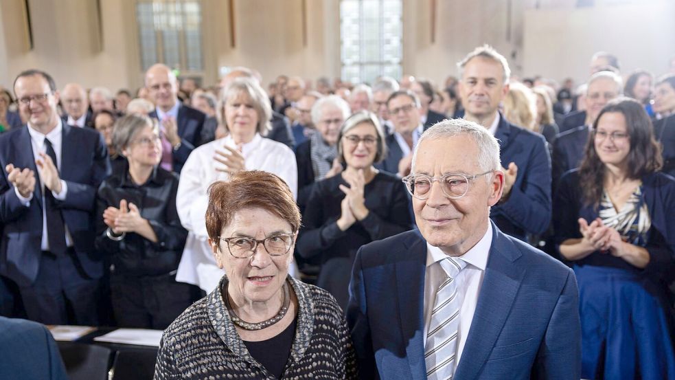 Karl Schlögel und seine Frau Sonja Margolina. Foto: Hannes P Albert