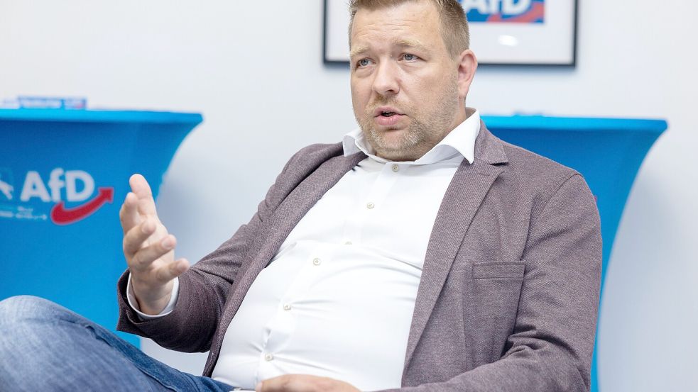 Der AfD-Politiker gibt sich gern als Macher – doch vor Ort bleibt sein Einfluss oft begrenzt. Foto: André Havergo