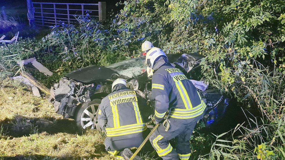 Die Feuerwehr war im Kreis Wittmund im Einsatz. Foto: Feuerwehr