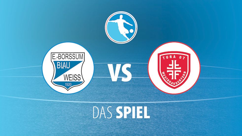 Flutlichtspiel in der Bundesliga Ostfriesland: Blau-Weiß Borssum spielte am Freitagabend gegen TuRa 07 Westrhauderfehn.