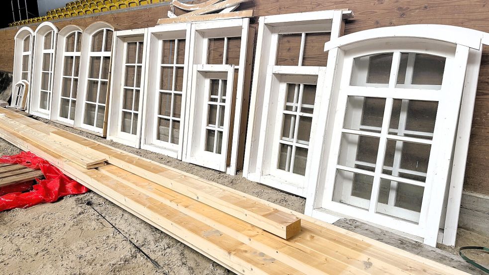 Die Fenster werden nach dem Stück gegen eine Gebühr verliehen. Foto: Nicole Böning