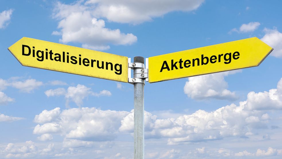 Die E-Akte erlaubt die Nutzung von KI und ebnet den Weg für Online-Verfahren. Foto: IMAGO/Wolfilser